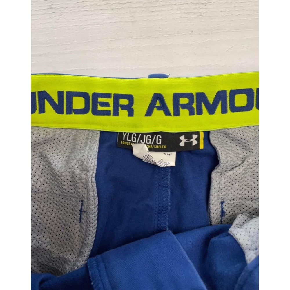 Under armour boys blue chino pants youth‎ large - Picture 5 of 9